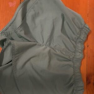 Green Running Shorts